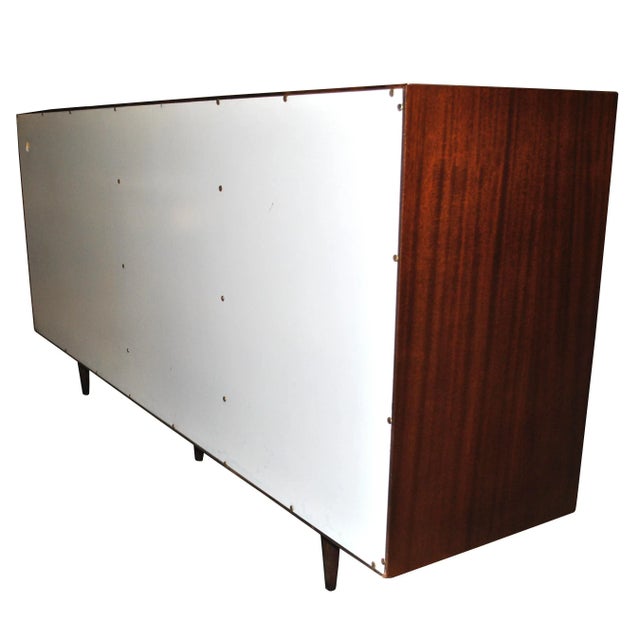 Harvey Probber Vintage Rosewood Mahogany Harvey Probber Credenza For Sale - Image 4 of 13