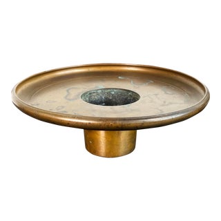 Antique 1920's Meiji Era Japanese Bronze Ikebana Vase For Sale