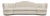 Hollywood Regency Cream Tufted Sofa by Dorothy Draper For Sale