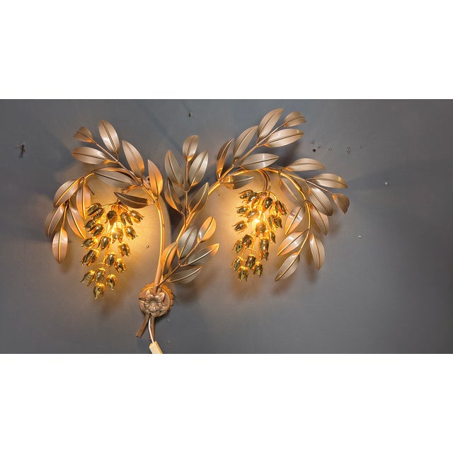 Vintage Tulip Wall Lamp from Hans Kögl, 1970s For Sale - Image 9 of 11
