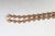 Mid-Century Modern Vintage 1960s Signed Napier 2-Strand Goldtone Faux-Topaz Beaded Bracelet For Sale - Image 3 of 8