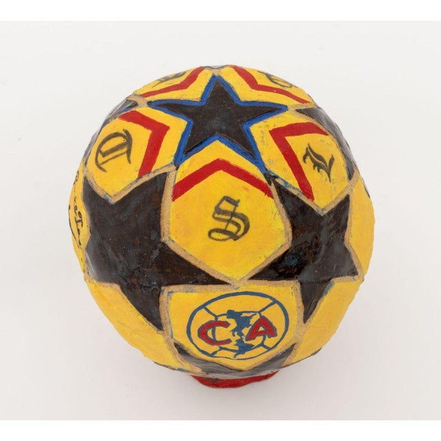 Christopher Suarez Soccer Ball Sculpture For Sale In New York - Image 6 of 12