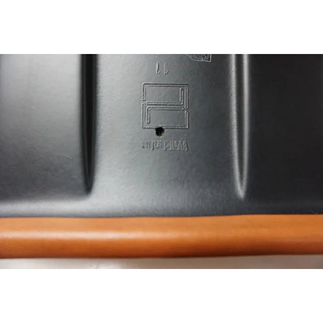 Program 2000 Armchair in Leather by Delta Design for Wilkhahn, 1960s For Sale - Image 16 of 18