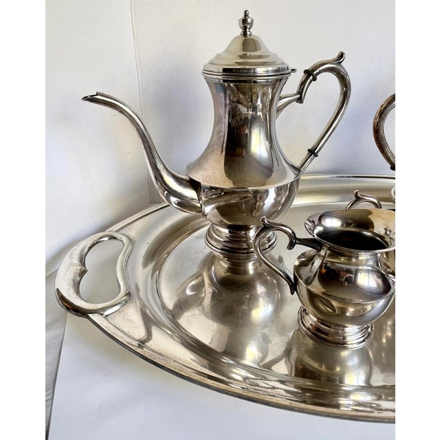 English Vintage Tea Coffee Service Set Made in Japan - Set of 5 For Sale - Image 3 of 13
