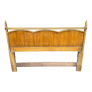 Drexel-Attributed Mid-Century Cherry Double / Queen Headboard