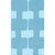 Art Deco Modern Blocks Wallpaper by Paule Marrot in Cerulean For Sale - Image 3 of 3
