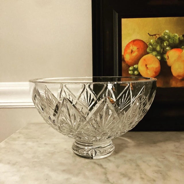 Waterford Crystal Footed Bowl For Sale In Cleveland - Image 6 of 6