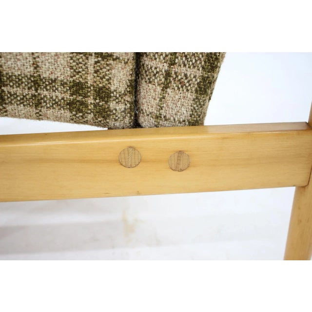 Brown Beech Wing Armchair from ULUV, Czechoslovakia, 1960s For Sale - Image 8 of 10