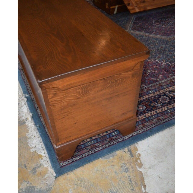 Antique Dovetailed Wooden Blanket Chest Chairish