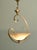 Asymmetrical Modernist Brass and Glass Ceiling Light A bizarre design but it really works, a very unusual design from...