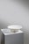 White marble fruit bowl designed by Sergio Asti in 1978. A rare, original UP&UP decorative plate made of Carrara marble....