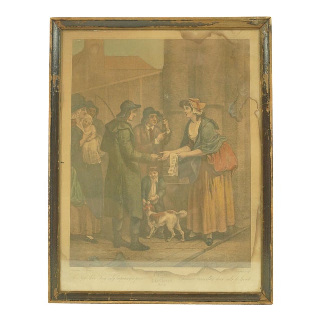 Framed Cries of London Print by Francis Wheatley For Sale