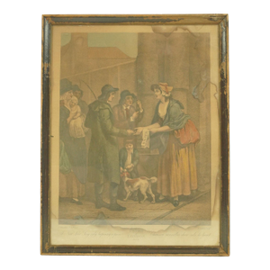 Framed Cries of London Print by Francis Wheatley
