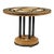 Marble Inlaid Neoclassical Pedestal Table For Sale