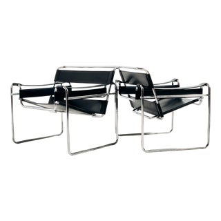 B3 / Wassily Chair by Marcel Breuer for Gavina, 1960s For Sale