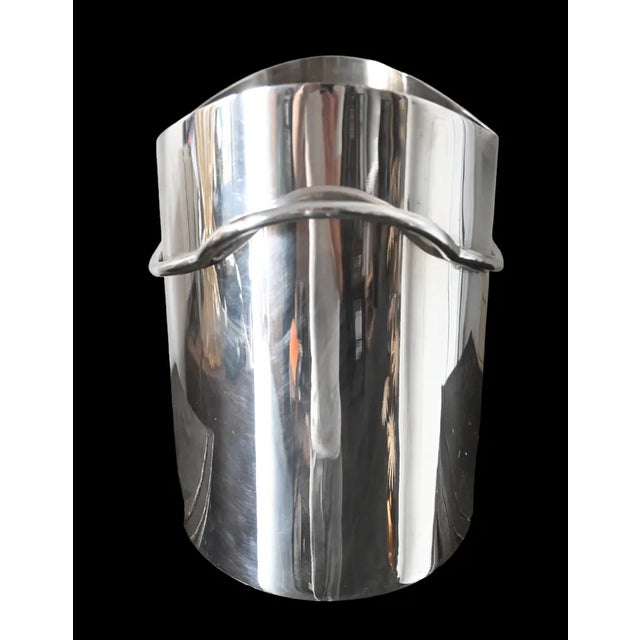 Italian Silver-Plated Champagne Bucket from Boras For Sale - Image 5 of 7