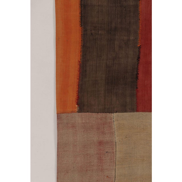 Vintage Turkish Patchwork Rug With Multicolor Geometric Design - Rug & Kilim For Sale In New York - Image 6 of 10