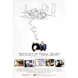 Sketches of Frank Gehry 2005 U.S. One Sheet Film Poster For Sale
