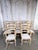 French Provincial Set of 10 19th Century French Provincial Bleached Oak Ladderback Dining Chairs For Sale - Image 3 of 18