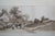 Antique Ernest C Rost Wayside Inn Horse Cottage Country Road Etching 27" For Sale - Image 6 of 12