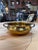 Brass Centerpiece Bowl With Decorative Handles For Sale - Image 4 of 7
