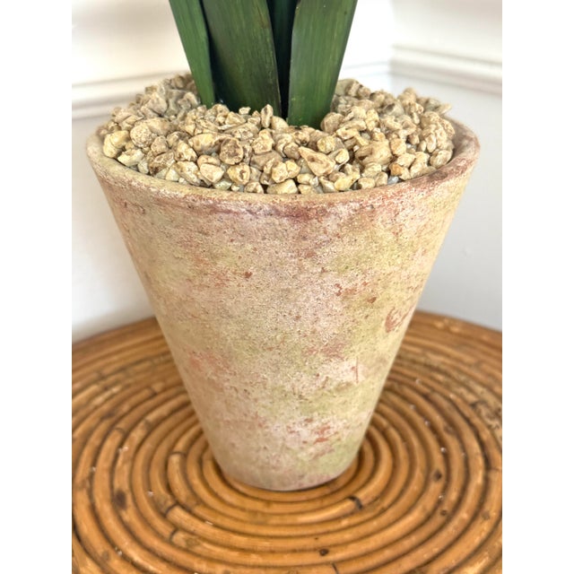 Tommy Mitchell Tole Potted Hyacinth. For Sale - Image 10 of 12