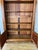 Antique French Glazed Walnut Display Bookcase For Sale - Image 13 of 15