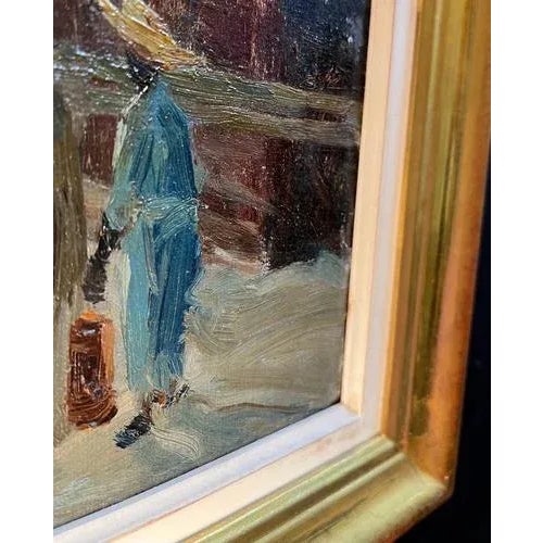 Matteo Sarno, Florida, 1924, Oil on Cardboard For Sale - Image 9 of 11