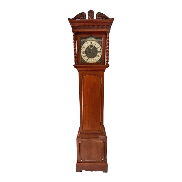 Antique 1914 Grandfather Clock For Sale