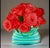 Vintage Murano Style Art Glass Vase For Sale - Image 9 of 9