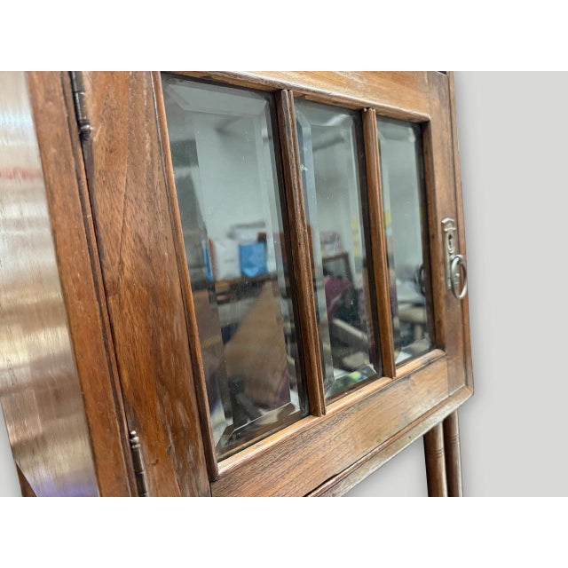 Antique Tall Cabinet For Sale - Image 12 of 18