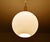 Large Vintage Glass Pendant Light from Doria, 1950s For Sale - Image 9 of 13
