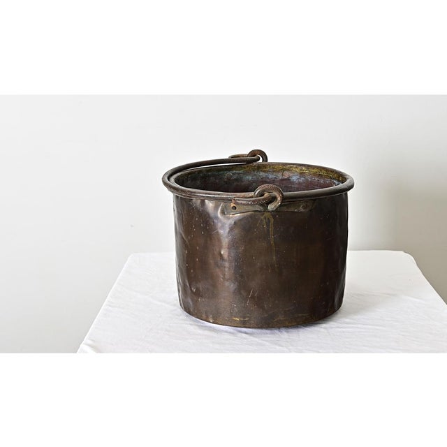 French 19th Century Copper Cooking Pot For Sale In Baton Rouge - Image 6 of 8