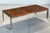 Mid 20th Century Mid-Century Chrome and Walnut Coffee Table For Sale - Image 5 of 5