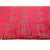2010s Chinese Oriental Red Silk Fabric Rectangular Long Seat Cushion Pad For Sale - Image 5 of 8