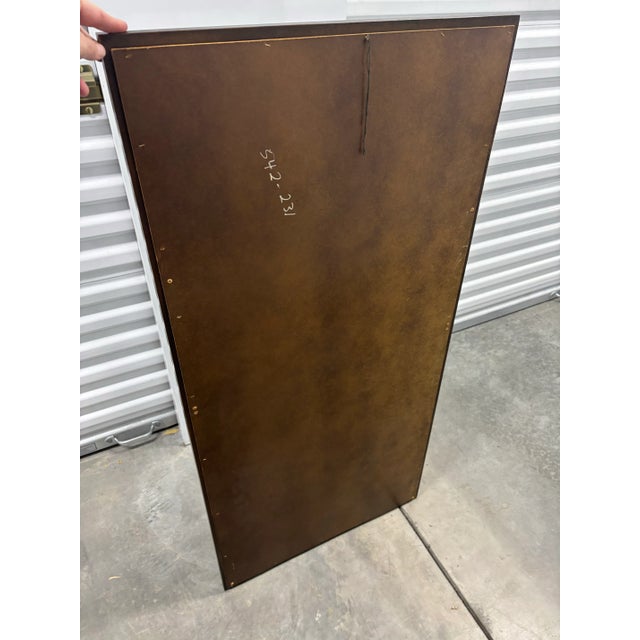 1980s Late 20th Century Wood Mirror by Century Furniture For Sale - Image 5 of 5