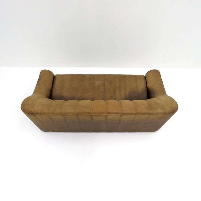 Animal Skin De Sede Ds-44 Buffalo Leather Sofa, Switzerland, 1970 For Sale - Image 7 of 9