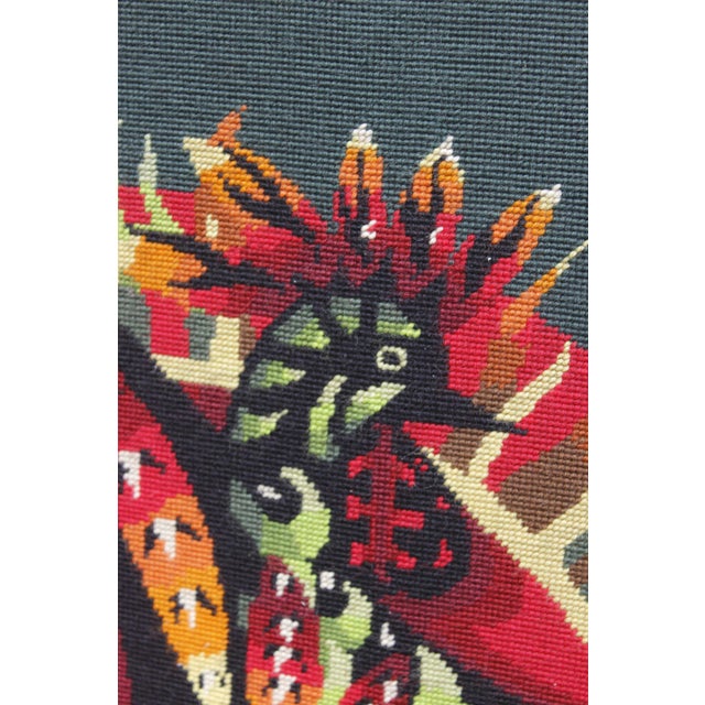 Vintage Bird Tapestry by Elbé, France, 1970s For Sale - Image 6 of 14