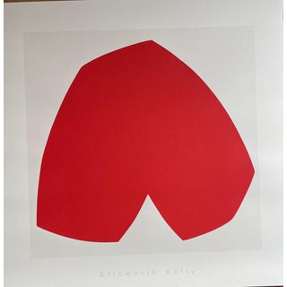 Ellsworth Kelly, Red White, 1962, Print For Sale