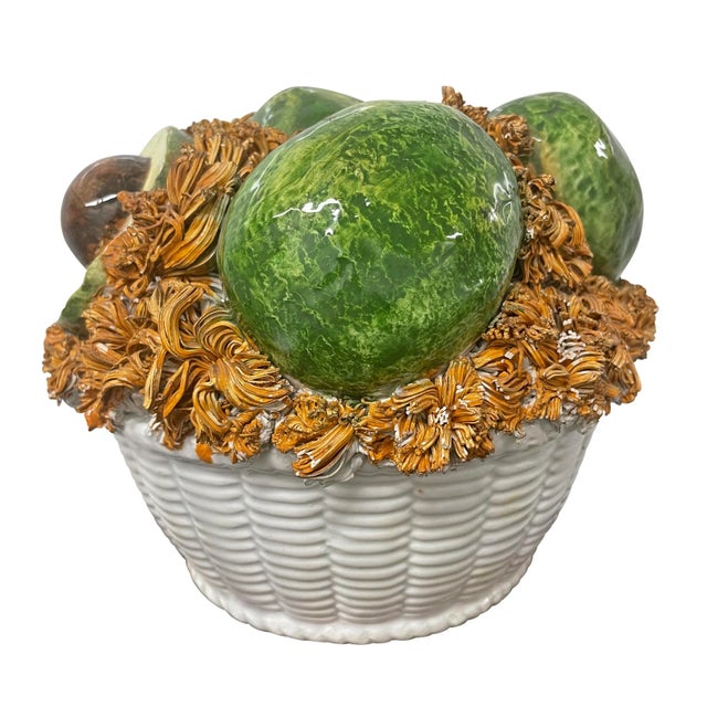 Mid-20th Century Italian Avocado Topiary For Sale In Chicago - Image 6 of 10