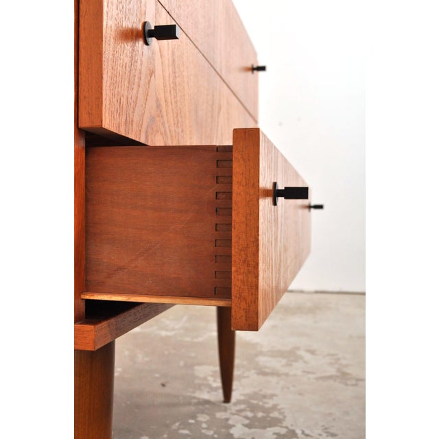 1960s Vintage Danish Sideboard in Teak, 1960s For Sale - Image 5 of 12