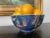 1950s 1950s Blue Ceramic Decorative Bowl For Sale - Image 5 of 12