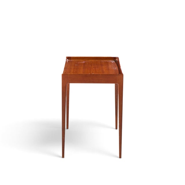 Jason Møbler Kurt Østervig for Jason Møbler Mid Century Danish Teak Side End Table For Sale - Image 4 of 10