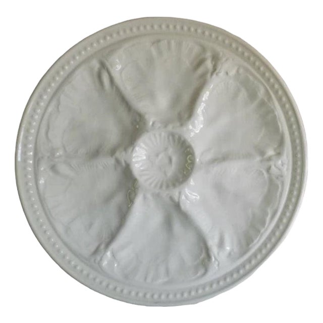 French Oyster Plates, S/6 For Sale