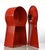 Vintage Wall Clock in Plastic and Metal by Thomas Eriksson for Ikea, Italy For Sale - Image 3 of 5