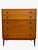 1970s Mid-Century Modern Matching Dresser Set Attributed to John Van Koert for Drexel - 5-Drawer Highboy + 8-Drawer Lowboy, 2 Pieces For Sale - Image 9 of 10