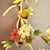Metal Italian Floral Tôle Peinte Candle Sconces, a Pair For Sale - Image 7 of 18