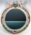Wood Large Oval Wall Mirror with Winged Cupids from Meissen, 1860 For Sale - Image 7 of 10