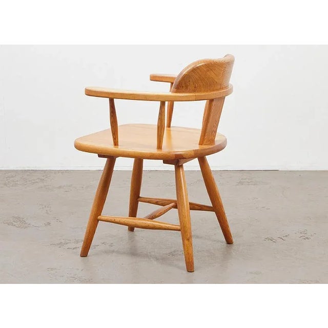 Scandinavian Dining Chairs in Pine, 1960s, Set of 6 For Sale - Image 9 of 14