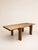 Large Brutalist Elm Dining Table by Luigi Gorgoni, 1970s For Sale - Image 6 of 8